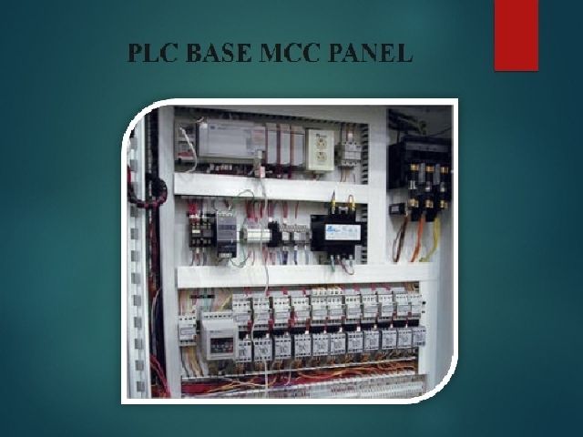 PLC BASE MCC PANEL